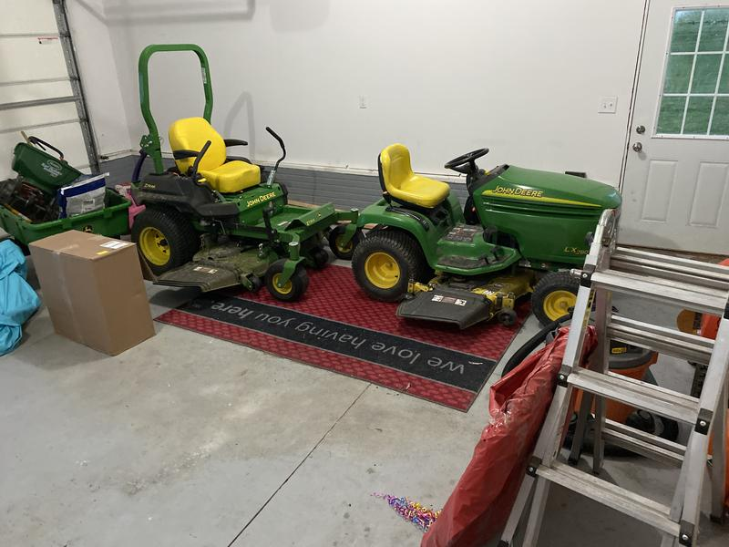 Fits in the garage, cuts like a beast