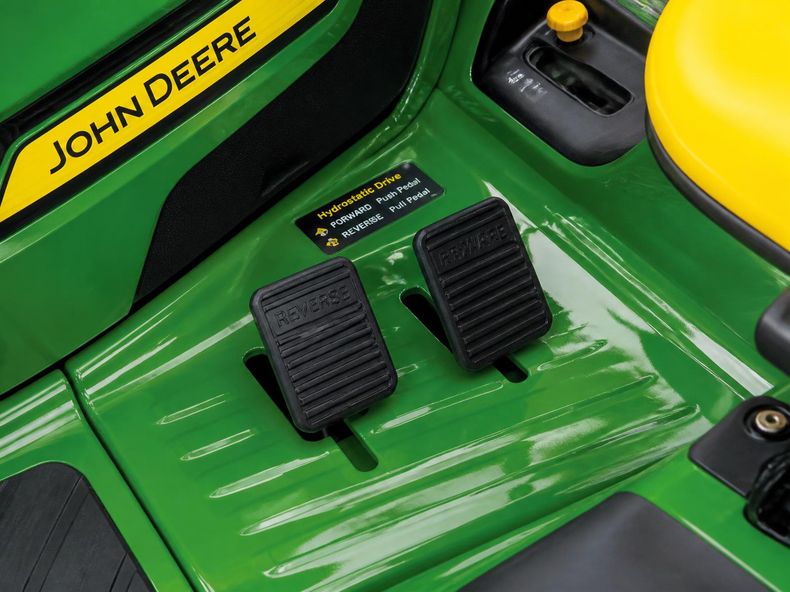 Hydrostatic Transmission With Side-By-Side Pedals